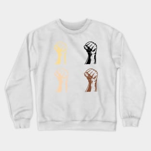 No to Racism Crewneck Sweatshirt